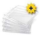 CD-ask glasklar, 10-pack, CD-askar