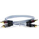 Supra Dual RCA Audio Blue, 1 m, Analoga signalkablar