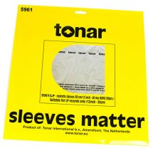 Record-Happy Record Inner Sleeves Anti-Static- 50pk Premium Protection for 12 LP Albums by R