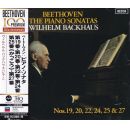 Wilhelm Backhaus – Beethoven: Piano Sonatas Nos. 19, 20, 22, 24, 25 & 27, Skivor