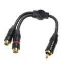 RCA-hane/2 RCA-hona, Svart, RCA