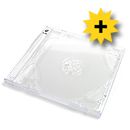 CD-ask Slimlinebox för 2 CD, 10-pack, CD-askar