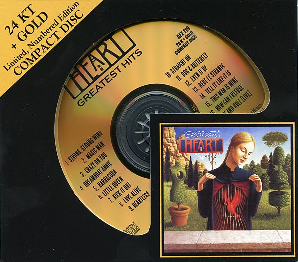 Лучшие песни flac. Heart Greatest Hits. Audio Fidelity 24k Gold. Audio Fidelity 24kt. Best Hits 1998.